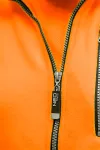 Bluza polarowa ostrzegawcza, pomarańczowa, rozmiar XXL