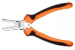 Szczypce do zaciskania końcówek 0.25-2.5 mm2 (15-9 AWG), 140 mm