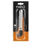 Nóż z ostrzem łamanym 18 mm, metalowy korpus 63-011