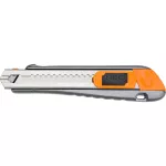 Nóż z ostrzem łamanym 18 mm, metalowy korpus 63-021