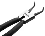 Szczypce segera do pierścieni osadczych 145 mm, zewnętrzne, wygięte