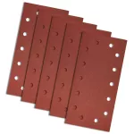 Papier ścierny na rzep 115 x 230 mm, K240, 5 szt., z otworami 55H726