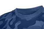 T-shirt roboczy Camo Navy, rozmiar L