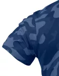 T-shirt roboczy Camo Navy, rozmiar XXL