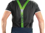 Ogrodniczki robocze PREMIUM, 62% bawełna, 35% poliester, 3% elastan, rozmiar XXXL