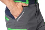 Spodnie robocze PREMIUM, 100% bawełna, ripstop, rozmiar XS