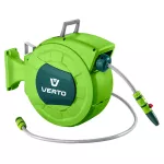 Wąż z automatycznym zwijaczem 1/2", 20 m +2m 15G891