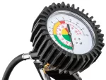 Pistolet do pompowania z manometrem o 63 mm, długa końcówka