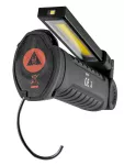 Lampa warsztatowa akumulatorowa 200 lm COB + latarka