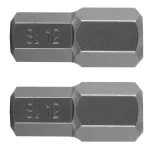 Końcówka HEX 12 x 30 mm, S2 x 2 szt.