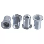 Nitonakrętki aluminiowe M6, 20 szt