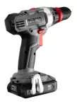 Wiertarko-wkrętarka akumulatorowa Energy+ 18V, zdejmowany uchwyt 10 mm, plus adapter kątowy i adapte