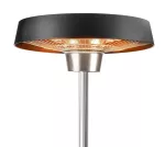 Promiennik stojący 1000W/2000W, aluminiowy, IP34, element grzejny halogen lamp, wysokość 2.1 m