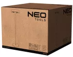 Promiennik stojący 1000W/2000W, aluminiowy, IP34, element grzejny halogen lamp, wysokość 2.1 m