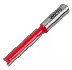 Frez palcowy dwuostrzowy długi, HM, 10 x 50 mm, trzpień 8 mm