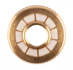 Złączka przelotowa 1/2", mosiężna