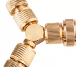 Złączka przelotowa 1/2", mosiężna
