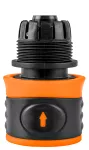 Złączka przelotowa 1/2", dwumateriałowa