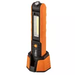 Lampa warsztatowa akumulatorowa 500 lm COB + baza + ładowarka