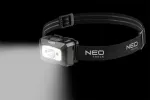 Latarka czołowa akumulatorowa USB 250 lm COB LED + czujnik ruchu