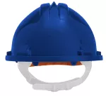 Kask ochronny atestowany, niebieski