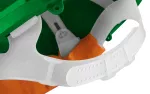 Kask ochronny atestowany, zielony