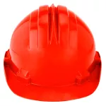 Kask ochronny atestowany, czerwony