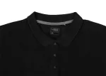 Koszulka polo DENIM, czarna, rozmiar S