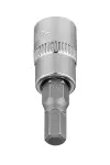Końcówka sześciokątna H5 na nasadce 1/4", krótka, 37 mm