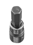 Końcówka sześciokątna H7 na nasadce 1/4", krótka, 37 mm