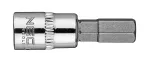Końcówka sześciokątna H7 na nasadce 1/4", krótka, 37 mm