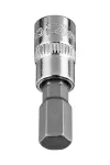 Końcówka sześciokątna H8 na nasadce 1/4", krótka, 37 mm