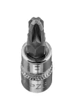 Końcówka wkrętakowa PZ3 na nasadce 1/4", krótka, 37 mm