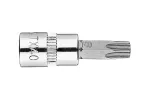 Końcówka TORX TX40 na nasadce 1/4", krótka, 37 mm
