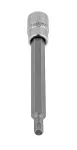Końcówka sześciokątna H4 na nasadce 1/4", długa, 87 mm