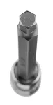 Końcówka sześciokątna H5 na nasadce 1/4", długa, 87 mm