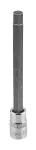 Końcówka sześciokątna H6 na nasadce 1/4", długa, 87 mm