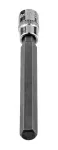 Końcówka sześciokątna H8 na nasadce 1/4", długa, 87 mm