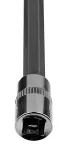 Końcówka wkrętakowa PZ1 na nasadce 1/4", długa, 87 mm