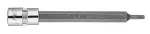 Końcówka TORX TX10 na nasadce 1/4", długa, 87 mm