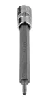 Końcówka TORX TX10 na nasadce 1/4", długa, 87 mm