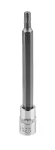 Końcówka TORX TX25 na nasadce 1/4", długa, 87 mm