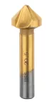 Wiertła fazujące stożkowe pogłębiacze 6.3-20.5 mm, zestaw 6 szt.