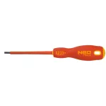 Wkrętak płaski 1000V, 4.0 x 100 mm, S2