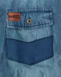 Koszula robocza DENIM, rozmiar XXL