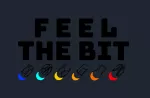 Kubek z nadrukiem FEEL THE BIT, 330ml