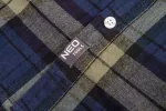Koszula flanelowa granatowo-oliwkowo-czarna, rozmiar XL