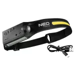 Latarka czołowa akumulatorowa LED belt 2 w 1