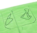 Pokrowiec ochronny folia ECO 5w1 (fotel, kierownica, dźwignia zmiany biegów, ręczny, dywanik) 200szt