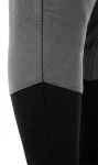 Spodnie dresowe COMFORT, czarno-szare, rozmiar M